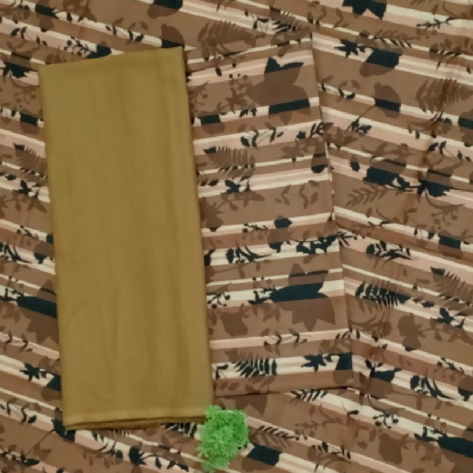 Wood Charm – 3-Piece Khaddar Suit