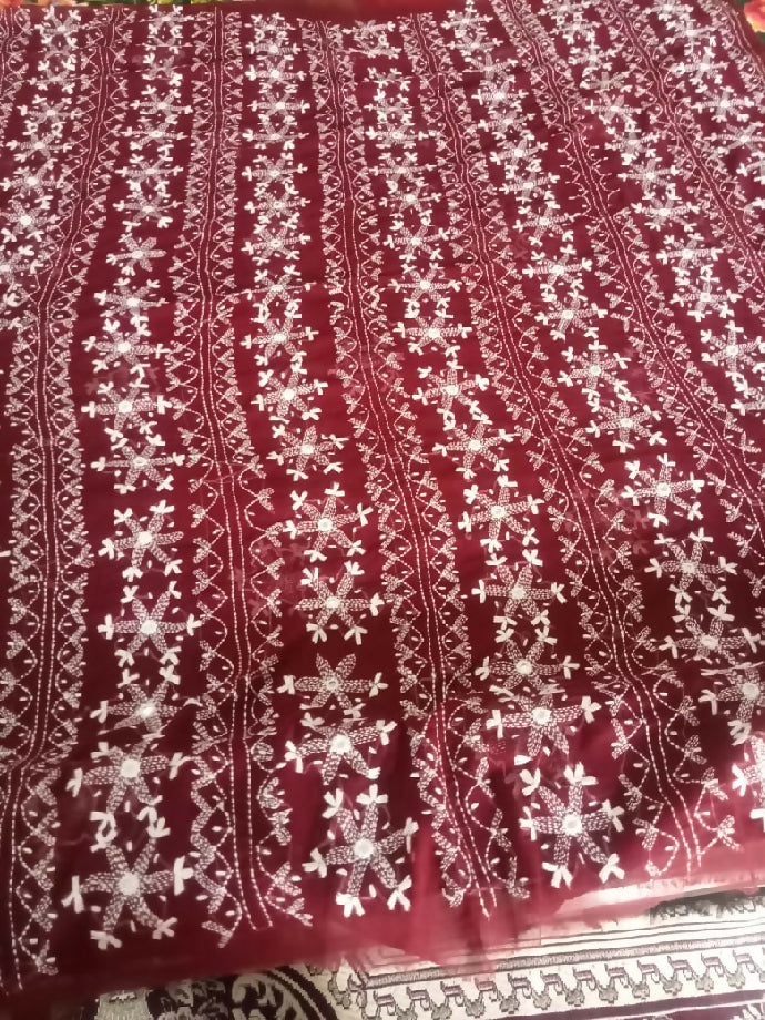 2piece bamber shafoon suit Shirt dupatta