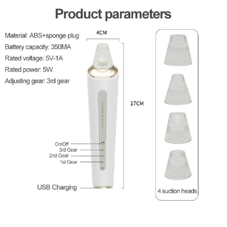 Rechargeable Premium Quality Blackhead Remover