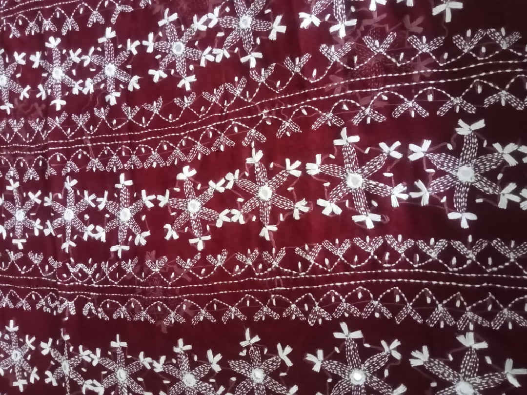 2piece bamber shafoon suit Shirt dupatta