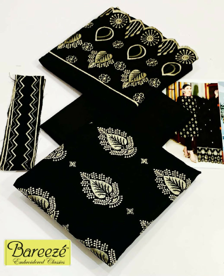 3 pc unstich khaddar