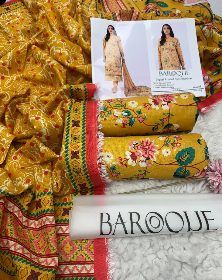 BAROOQUE Khaddar Digital 2025