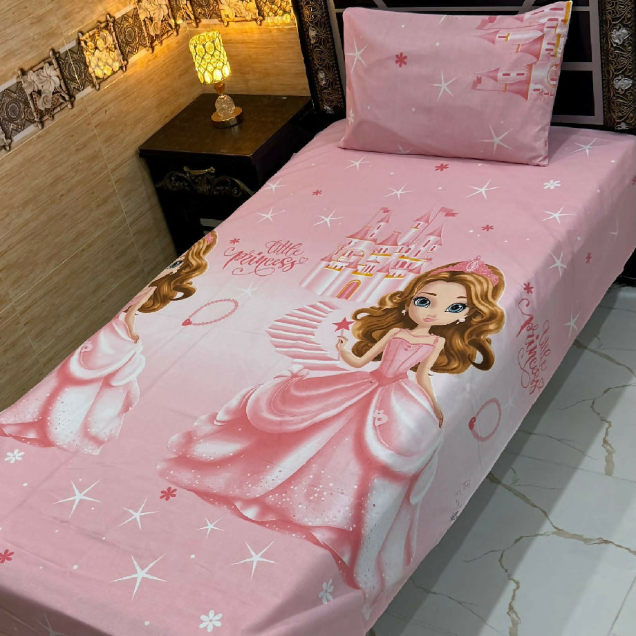 4pc cotton single pair bedsheet