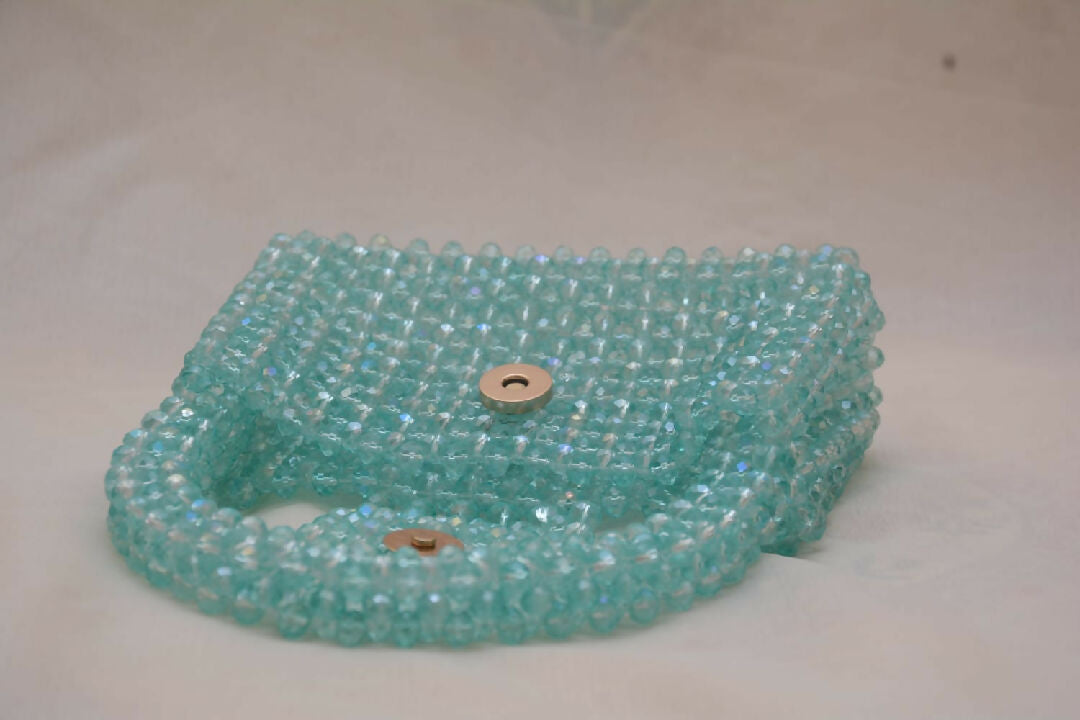 Handmade Crystals beaded luxury bag