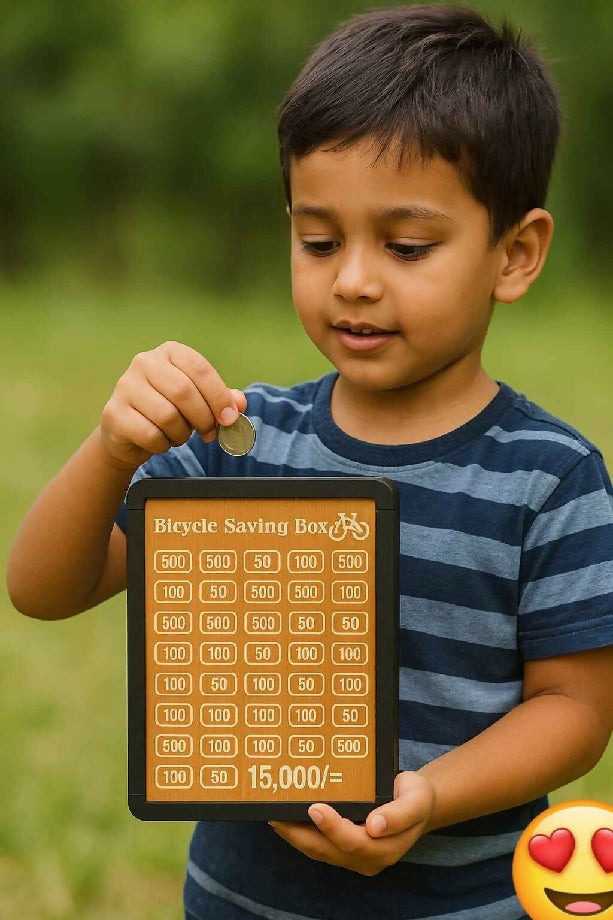 Bicycle Shaped Saving Box for Kids