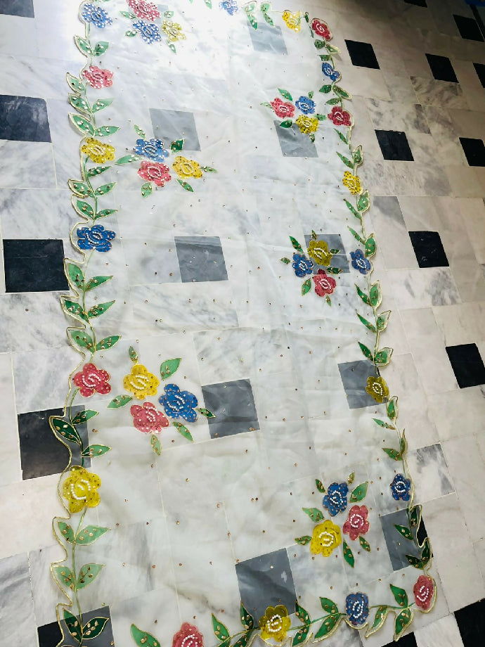 Hand painted duppata