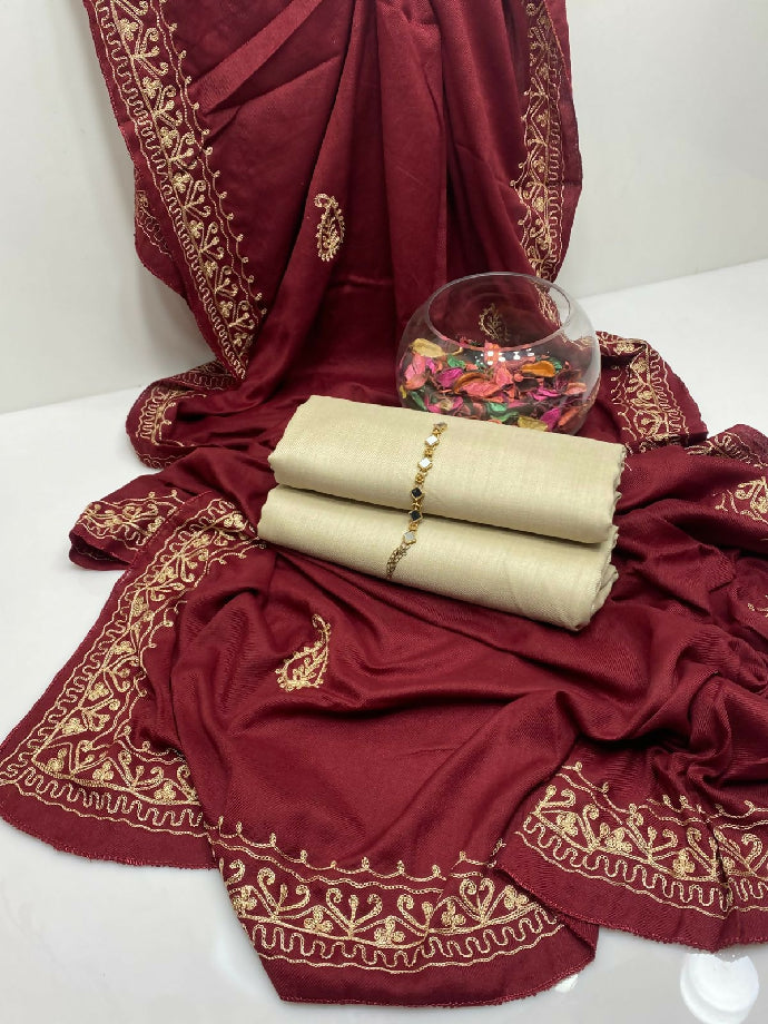 Pashmeena dress with shawls